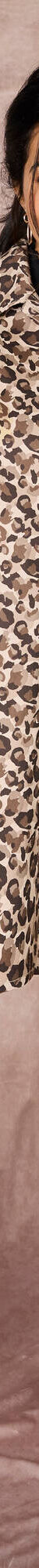 Robe-chemisier imprimée peau de bête, manches longues (taupe) Robe-chemisier imprimée peau de bête, manches longues (taupe)